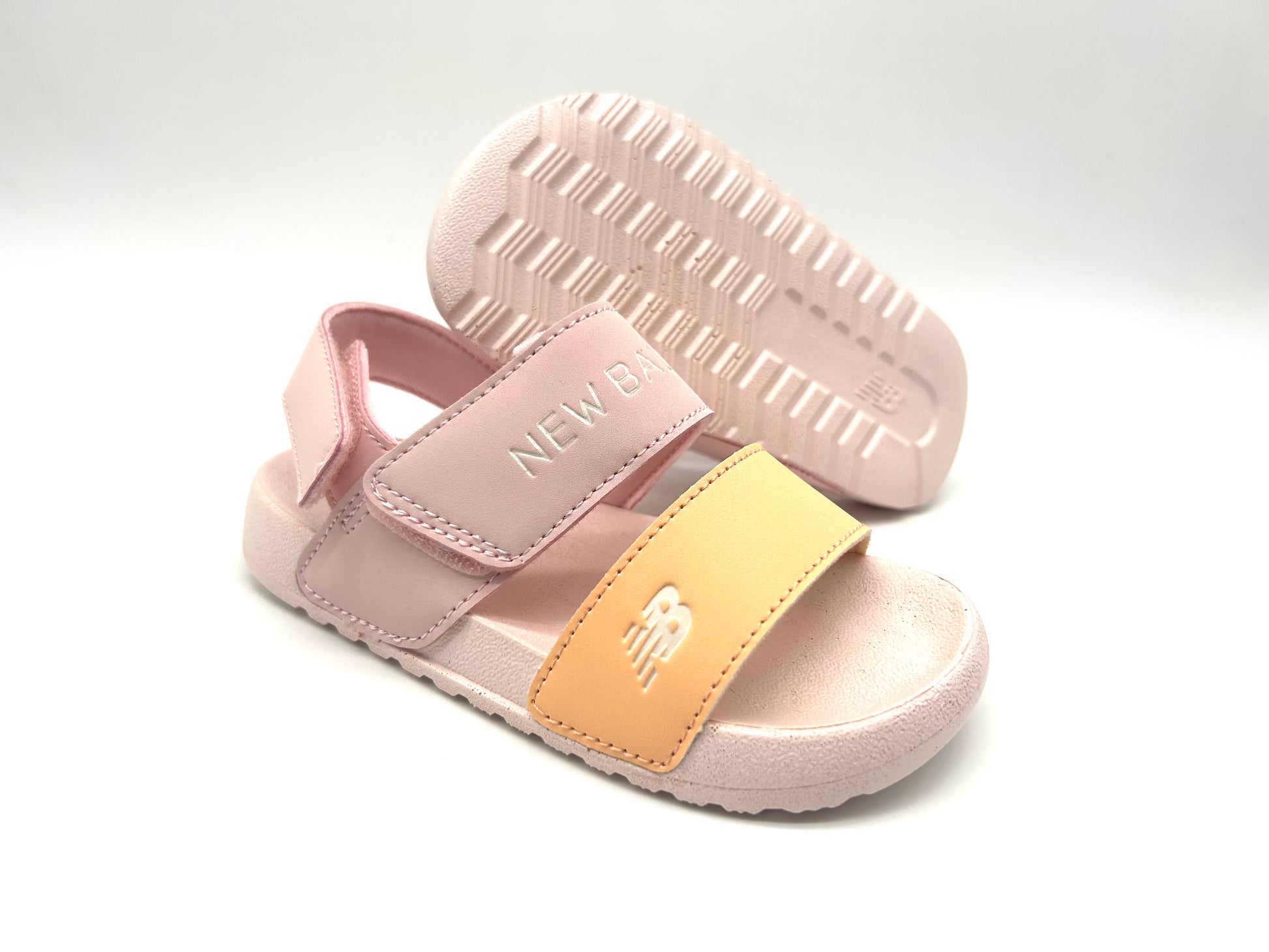 NB open toe sandals "Orange, pink"