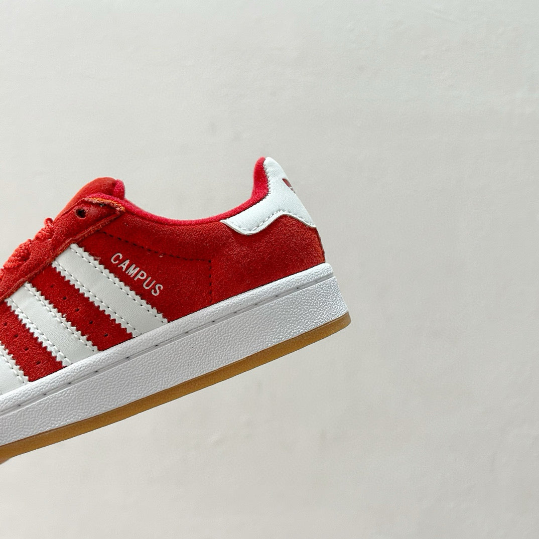 Adidas bread Dexter lace-up pig leather sneakers" red"