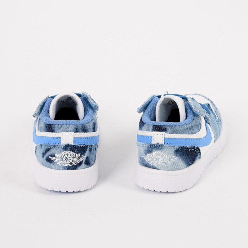Jordan low top elastic band" white, blue'