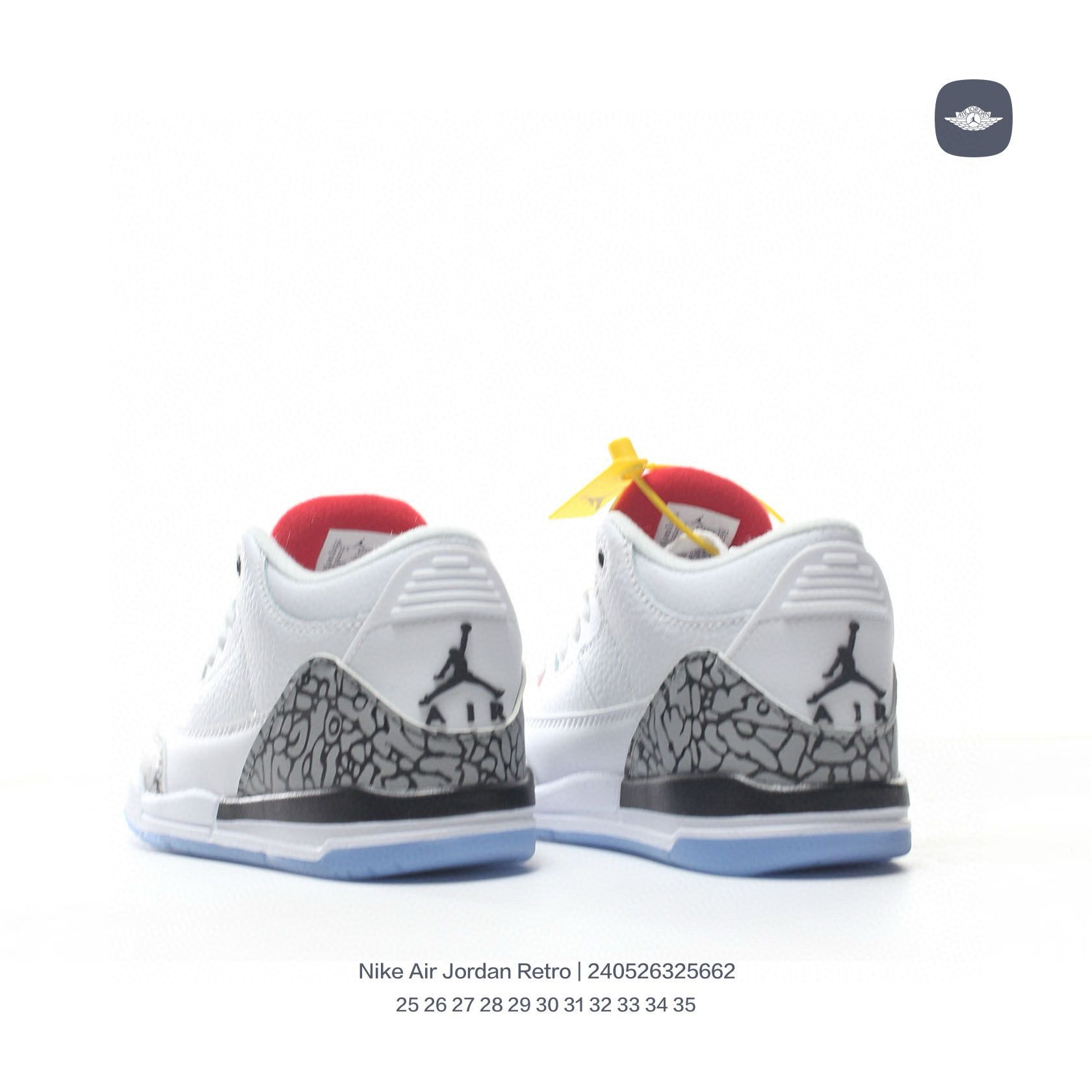 Joe 3"white, blue"