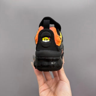 Nike AIR MAX plus full-length air cushion" light blue, yellow,& orange"
