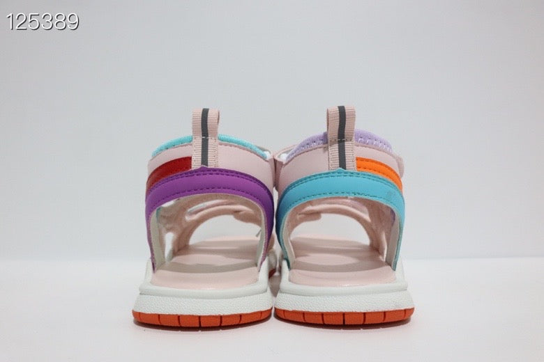 NK high top Velcro children's sandals "light pink"