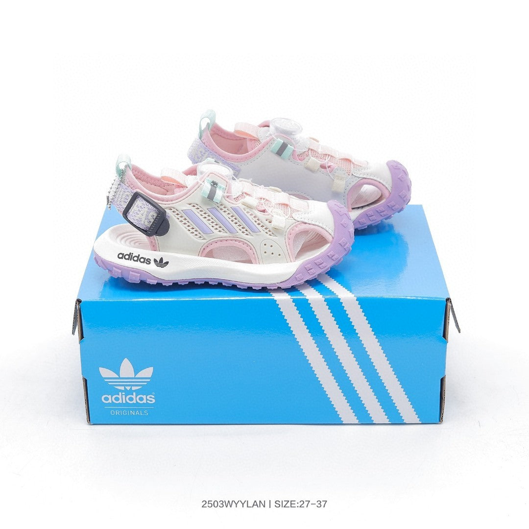 Adidas Altaswim 2.0 Summer Casual Children's Sandals" white, pink, purple"