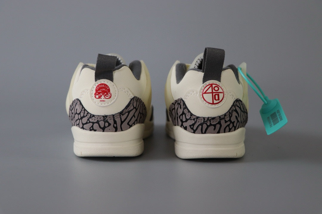 Jordan 3.5 children's shoes" Cream color, elephant"