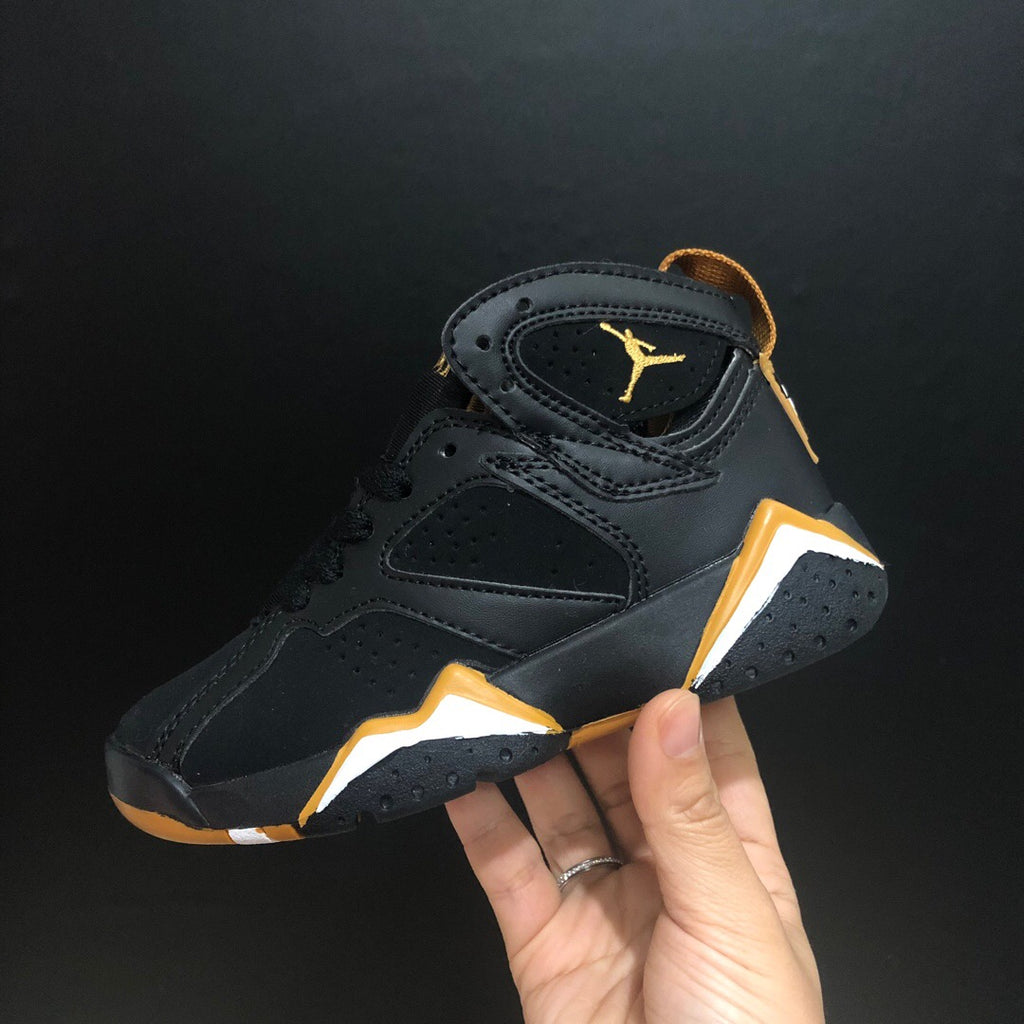 Jordan 7" black, gold"