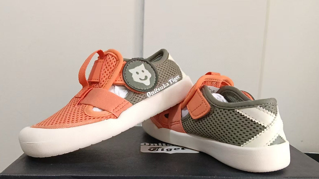 YSS  bread head sandals" orange , olive green"