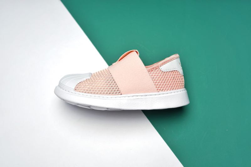 AD one-step soft shell mesh bandage shoes" light pink"