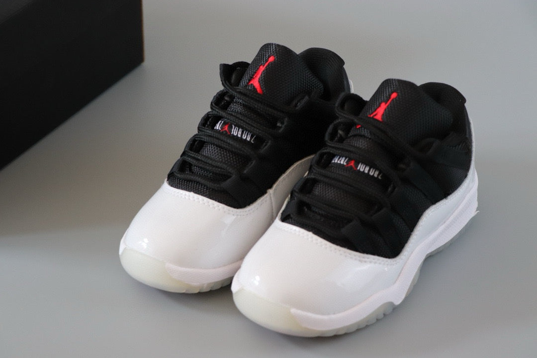 Joe 11 low-top children's shoes" black, white"