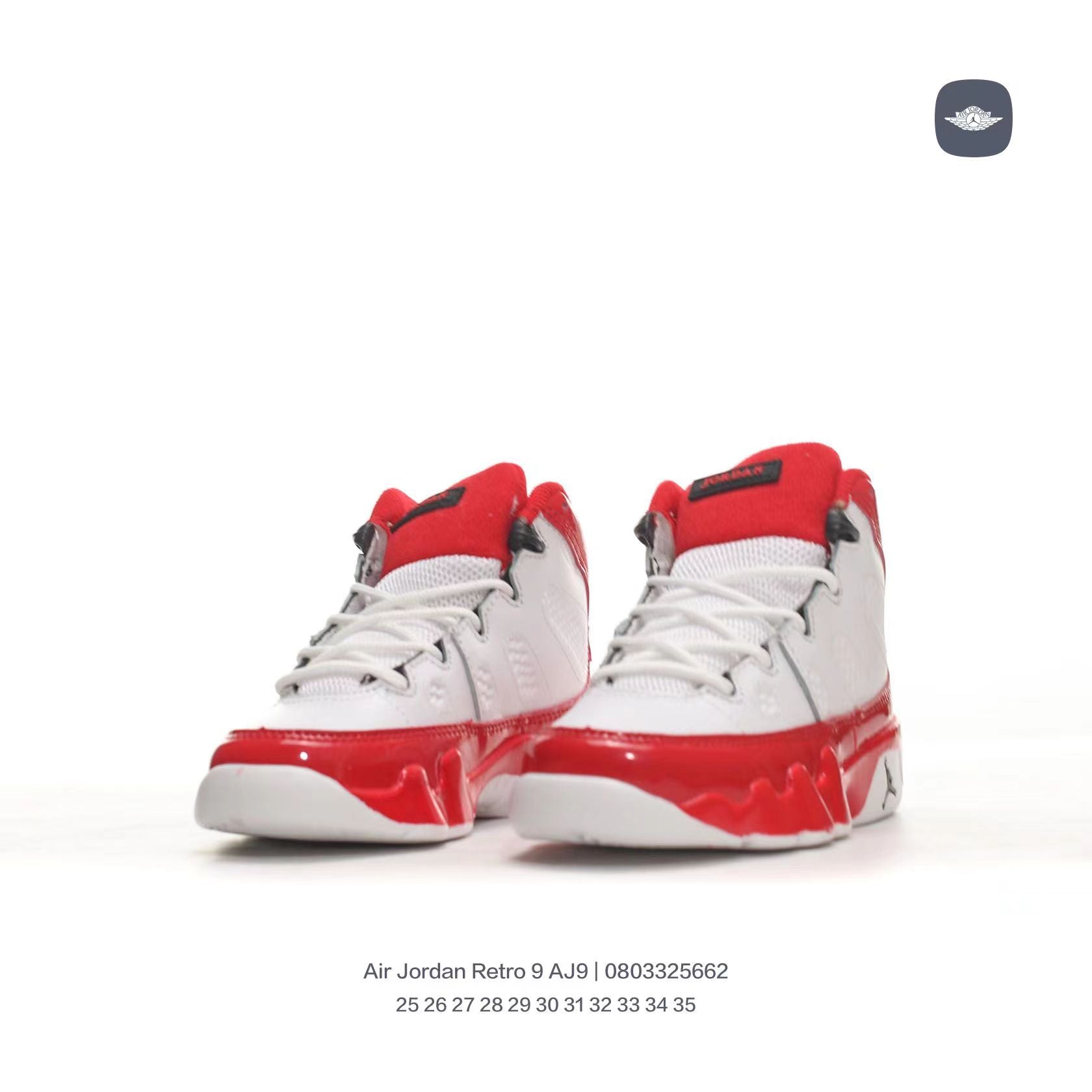 Joe 9 children's shoes" white, red"