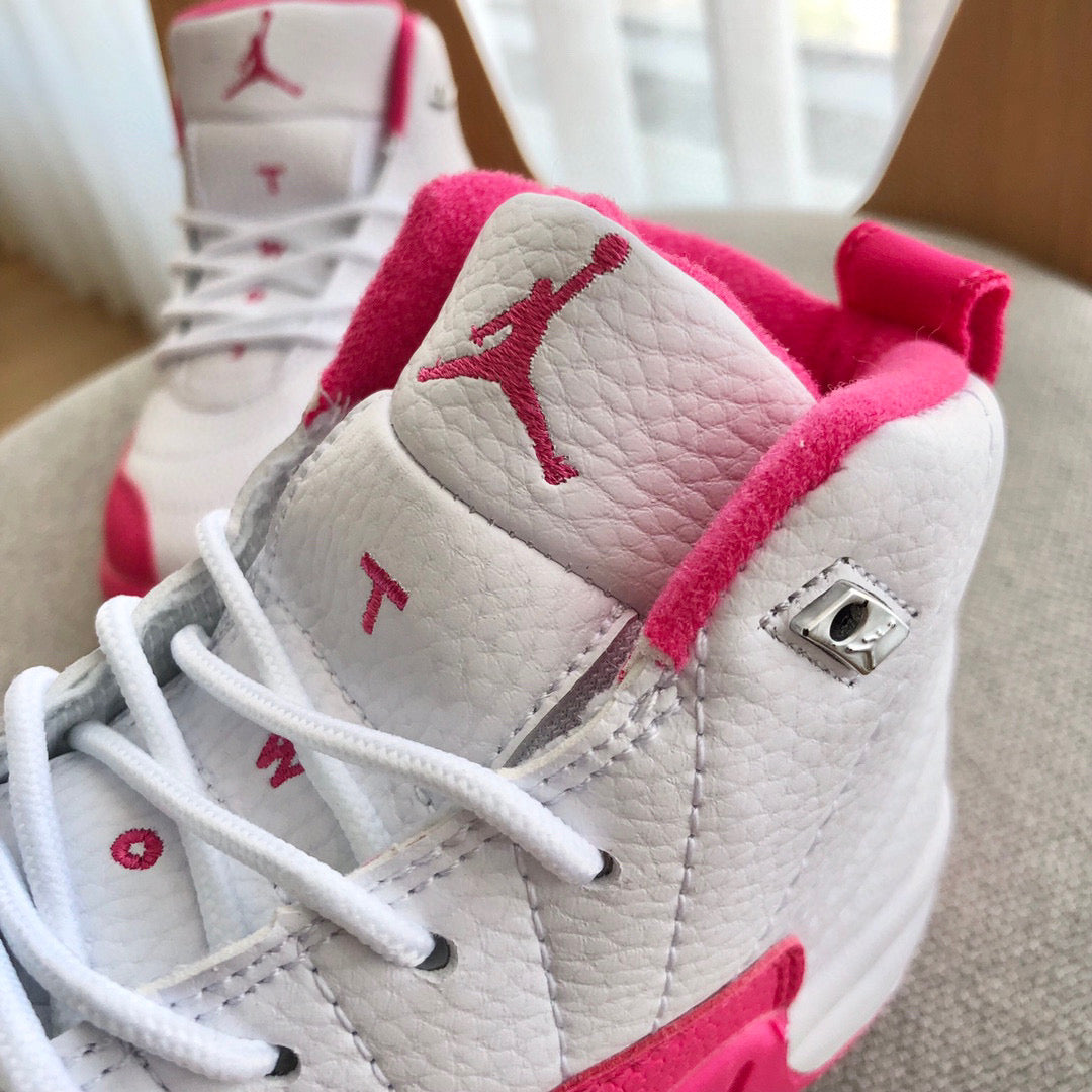Joe 12 high quality children's shoe" white and Pink"