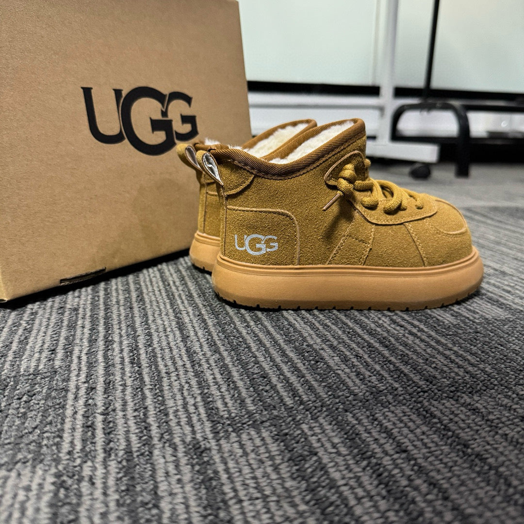 U-GG Capibara Mario Snow Boots" brown"