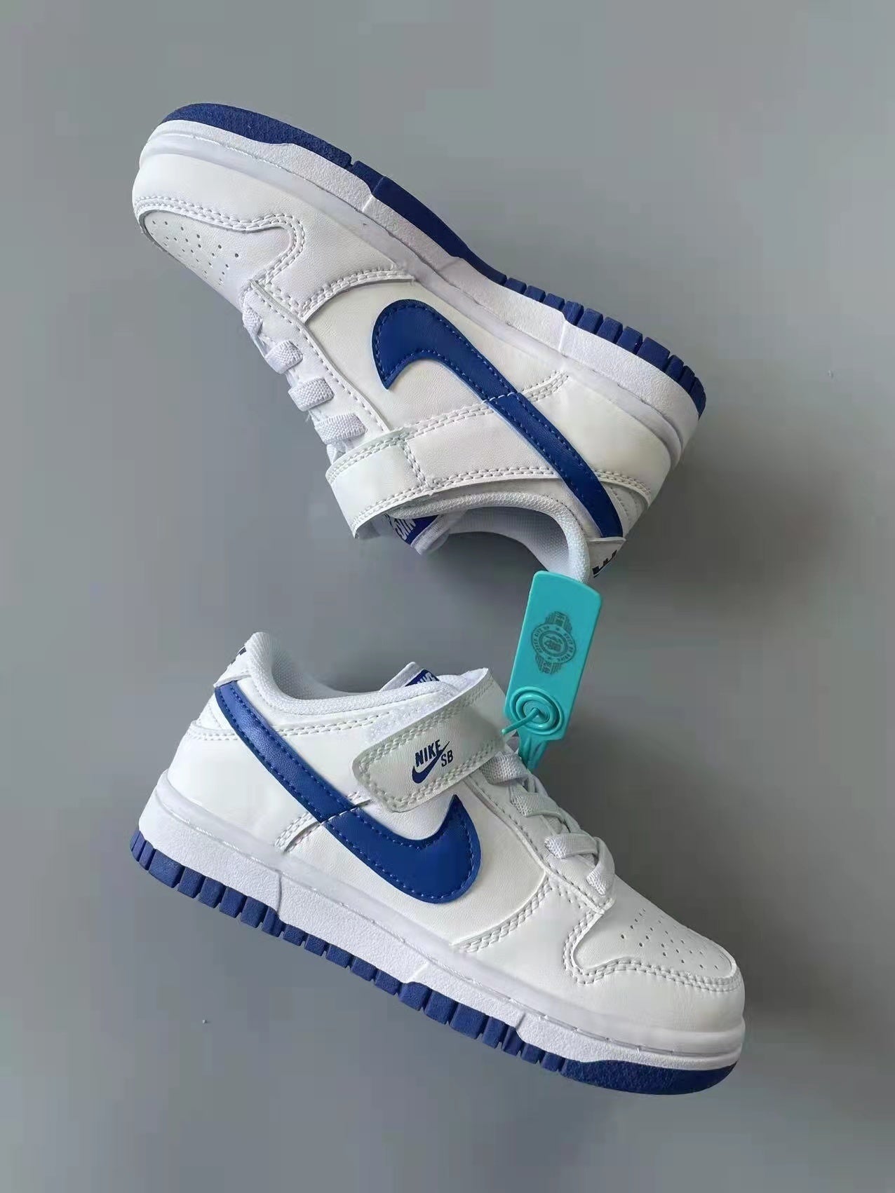 SB Velcro children's shoes" white"