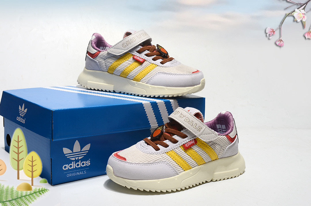 Adidas single buckle elastic band" white"