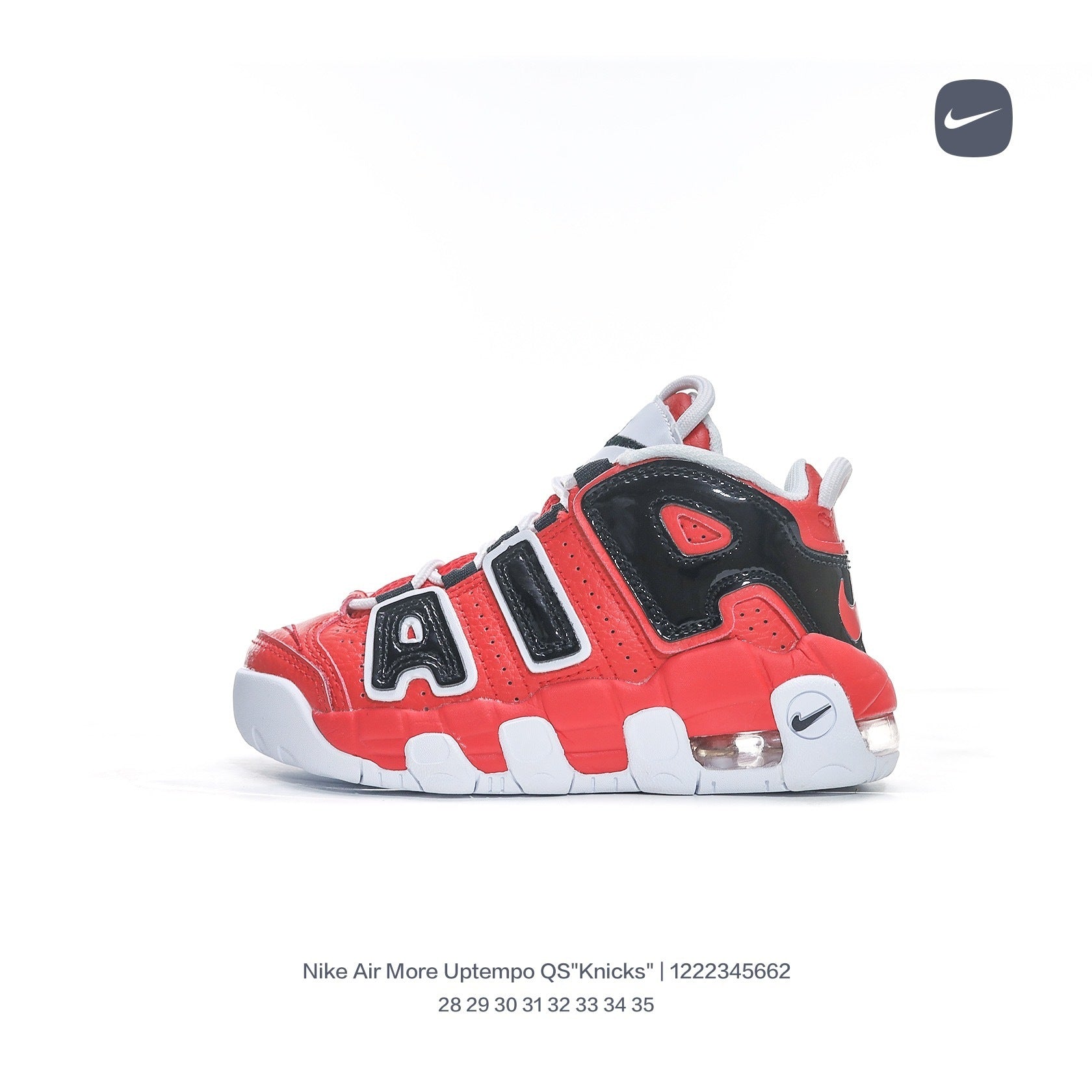 Nike Pippen Air Cushion" Black, red"