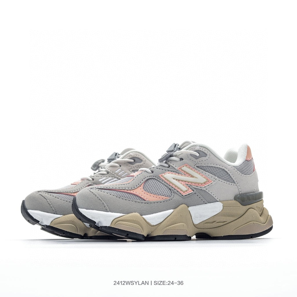 New Balance 9060 series retro versatile dad style elephant" gray"