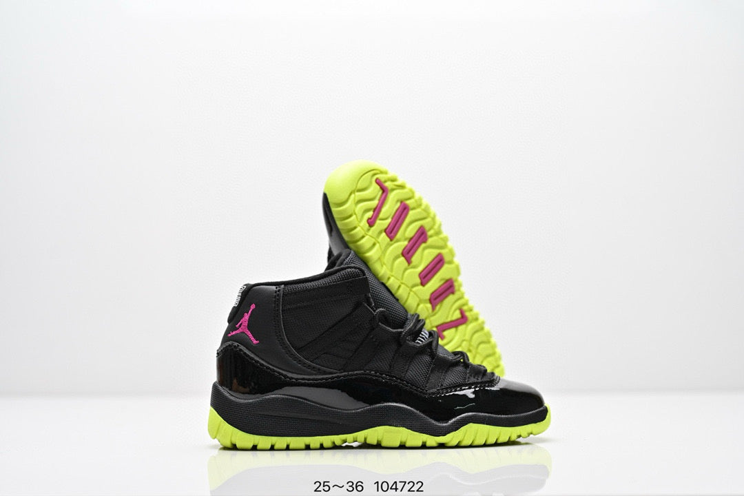 Joe 11 high-top high-quality children's shoes" basketball" black"