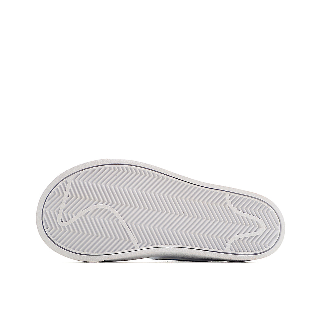 Trail Blazers Velcro Low-Top Kids Sneakers" white, sky blue"