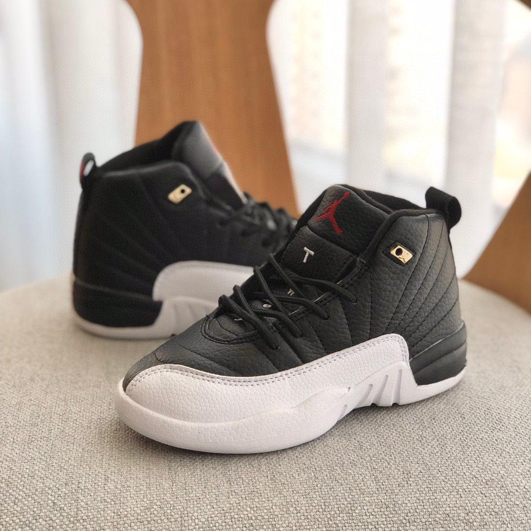 Joe 12 high quality children's shoe" black, white"