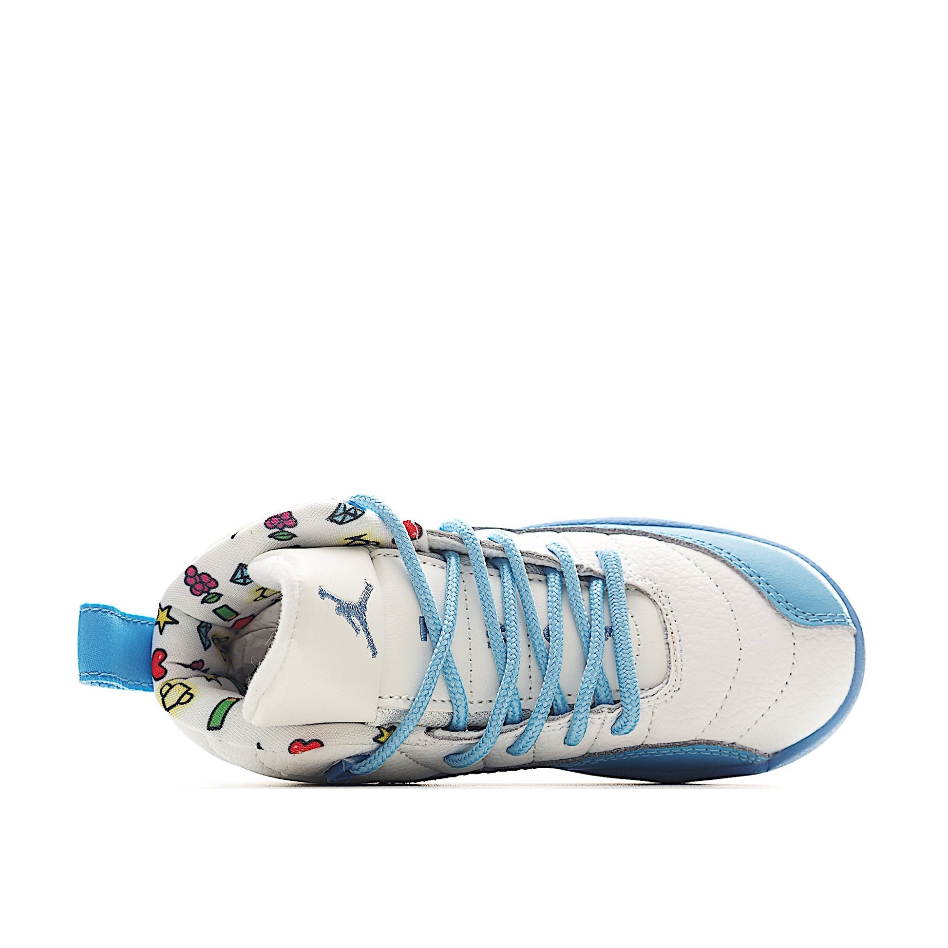 Joe 12 high quality children's shoe" white, blue"