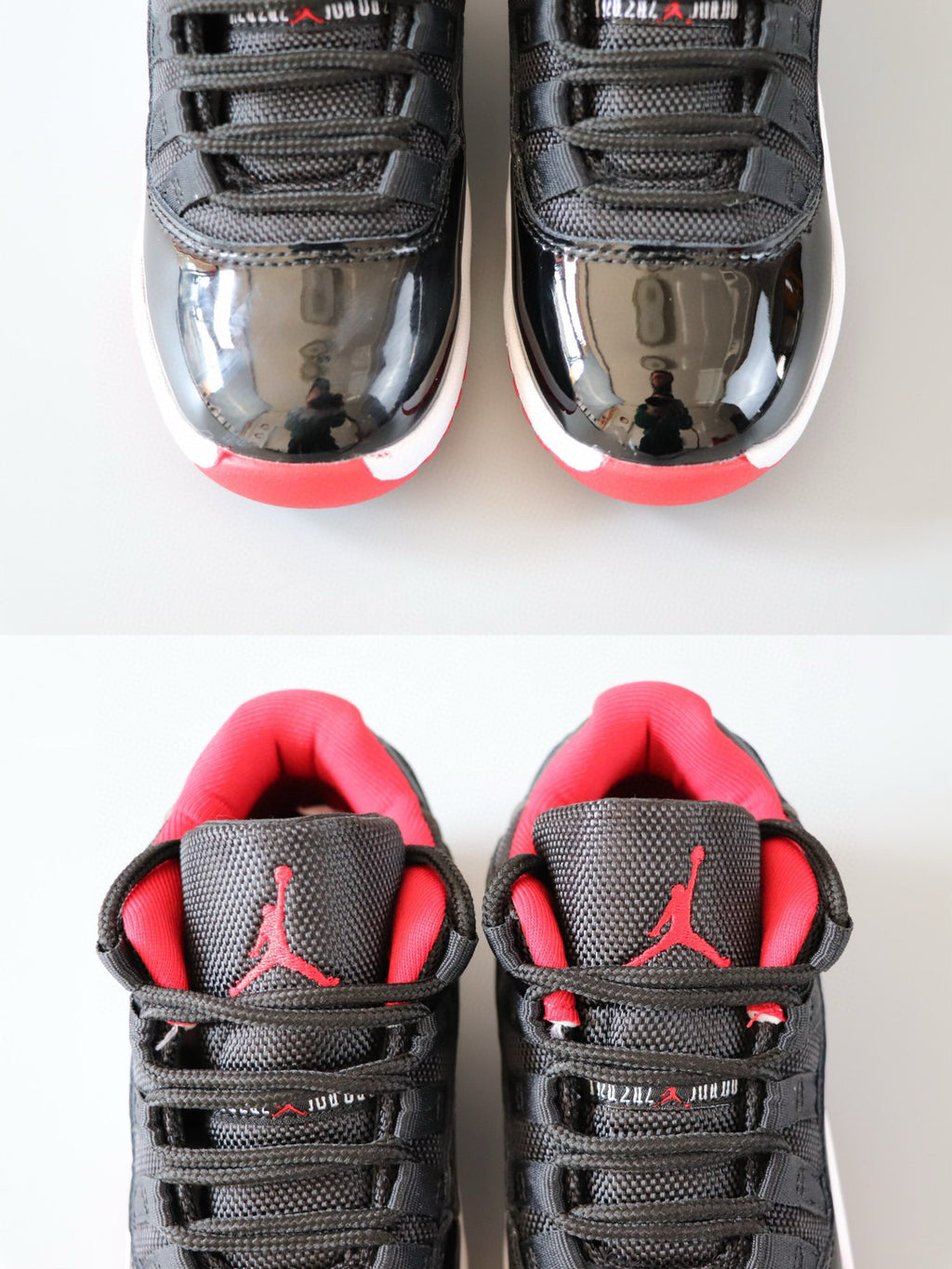 Joe 11 low-top children's shoes" black, white, red"