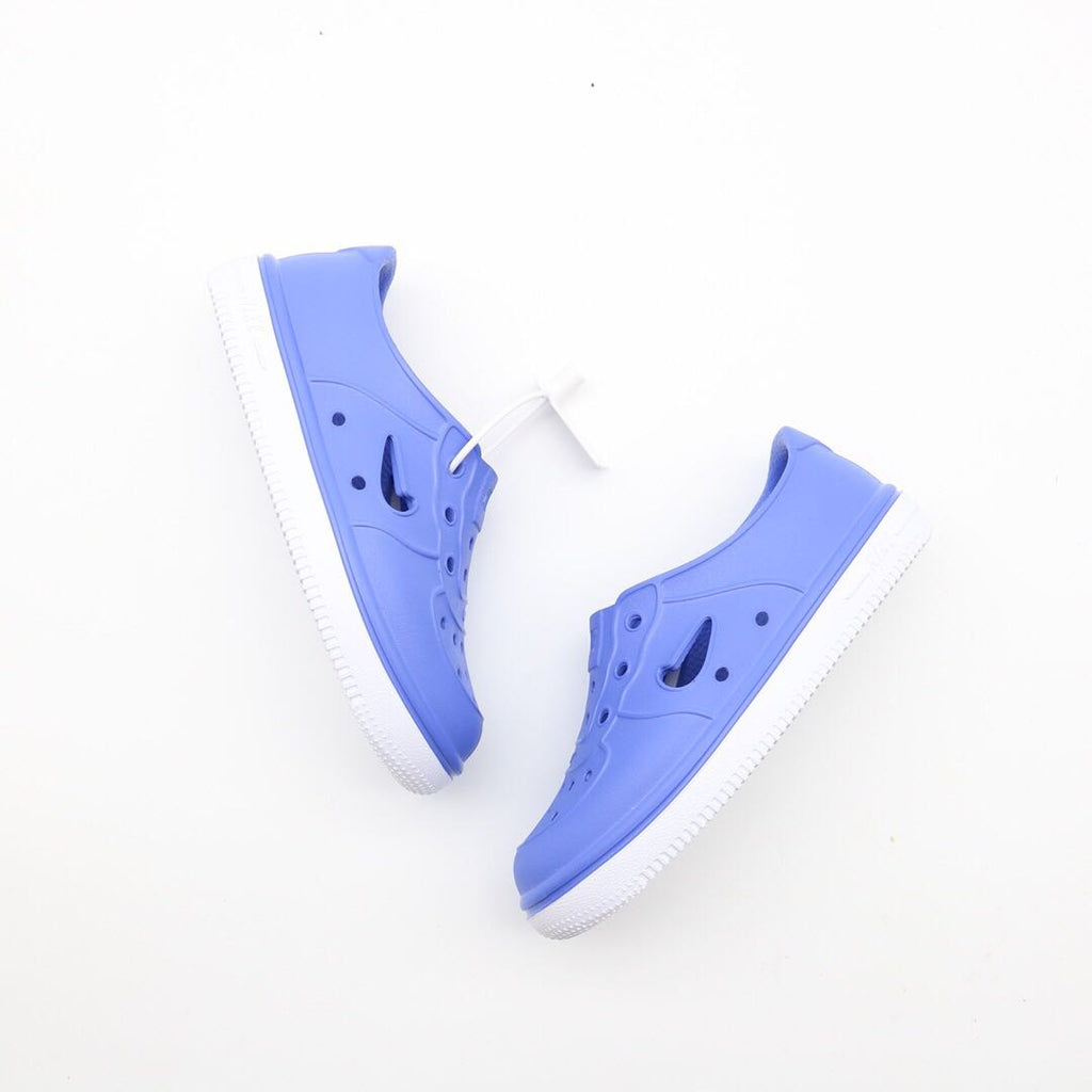 Nike Air Force Hole Shoes Beach Sandals" blue"