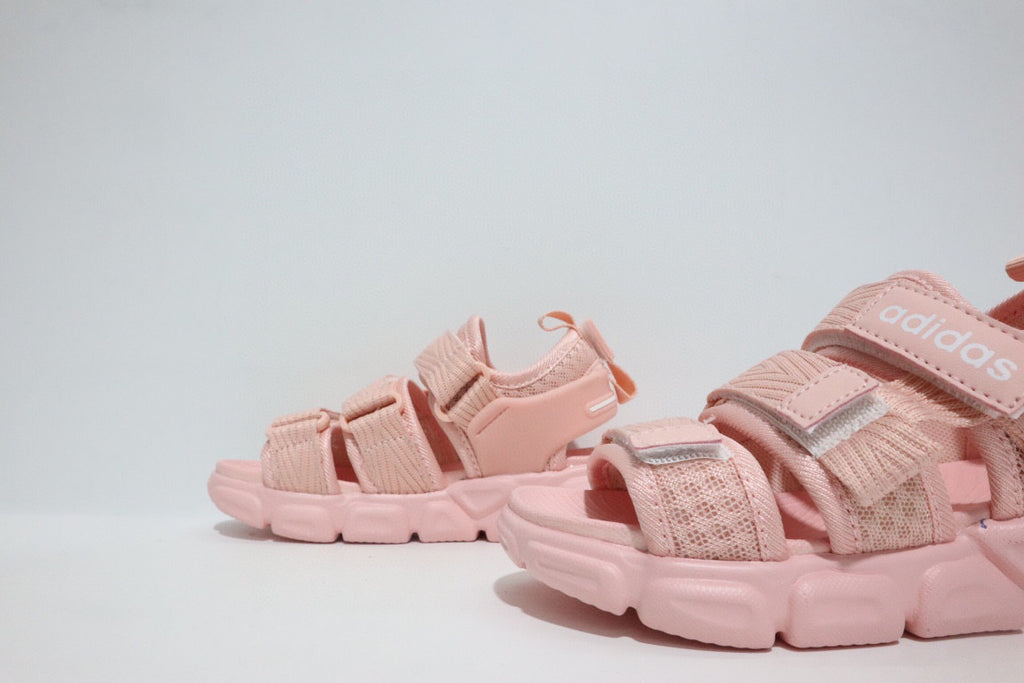 Adidas three velcro sandals "pink"