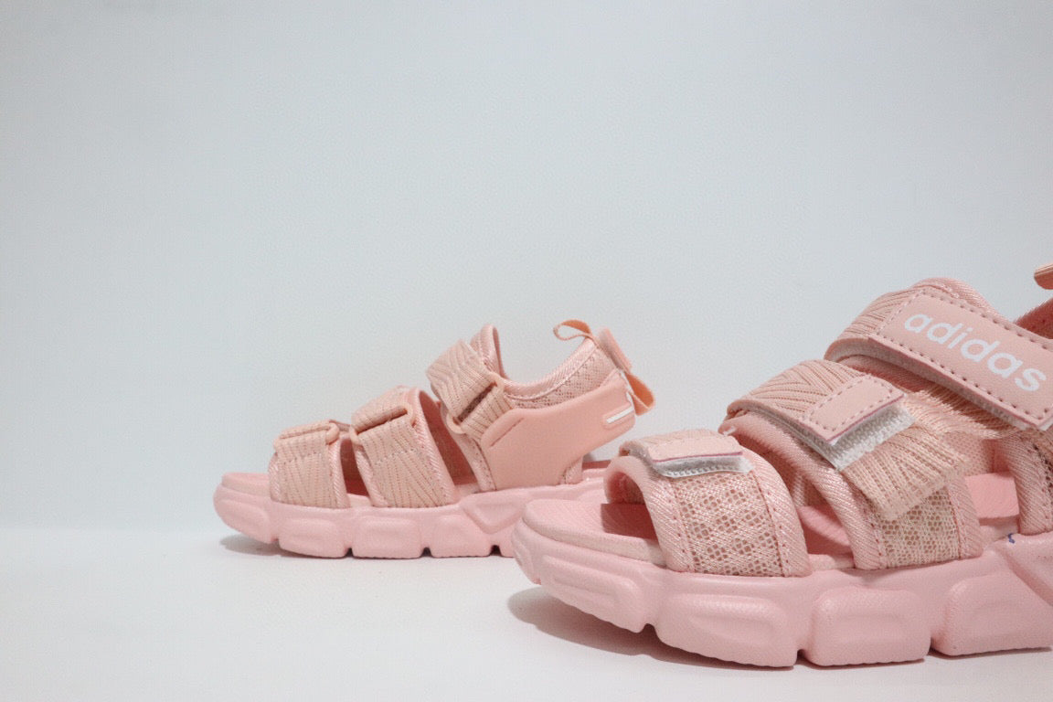 Adidas three velcro sandals "pink"