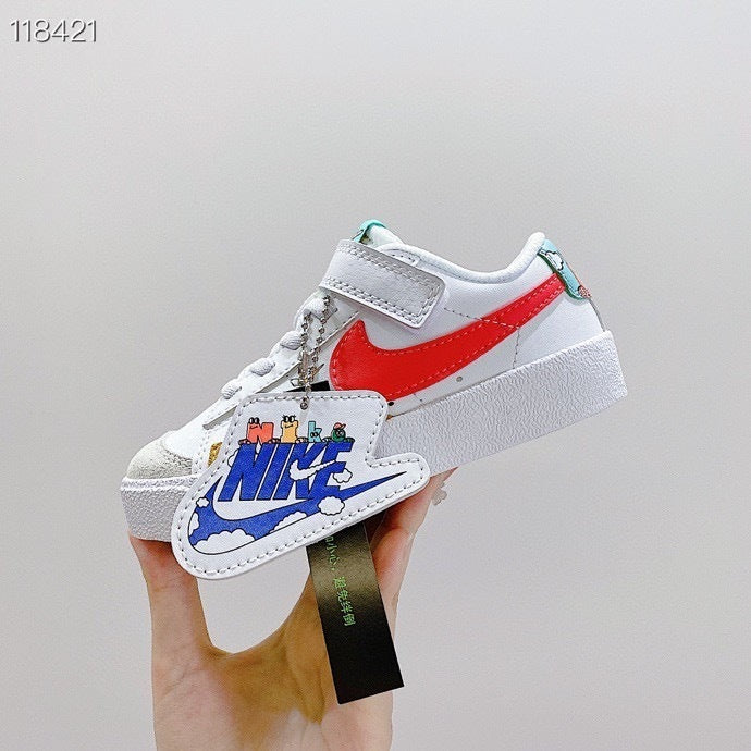 NK Trailblazer Graffiti Low-top" white, red"