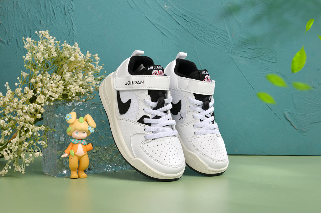 Nike Jordan 90 children's casual shoes" white, black"