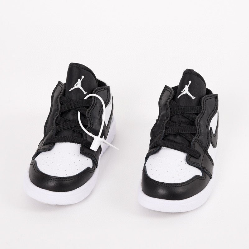 Jordan low top elastic band" white, black, gray"