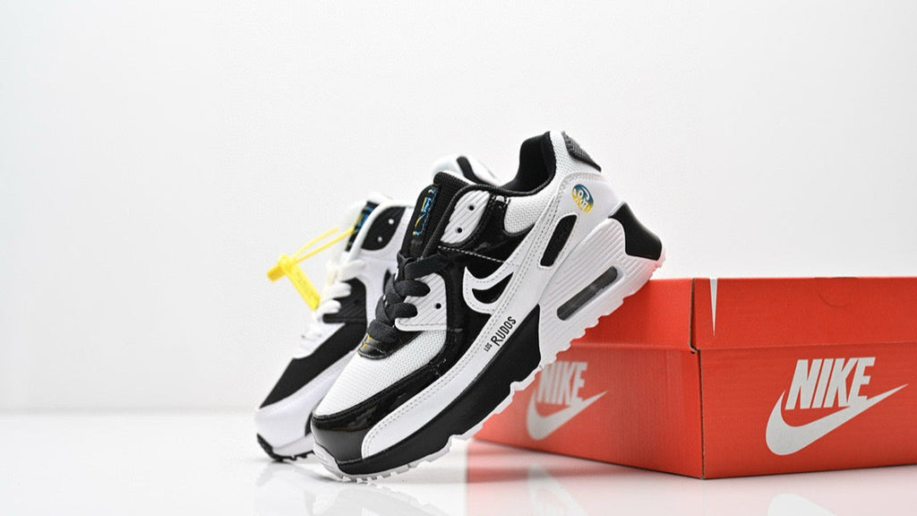 Cushion Children's Shoes " White, & black"