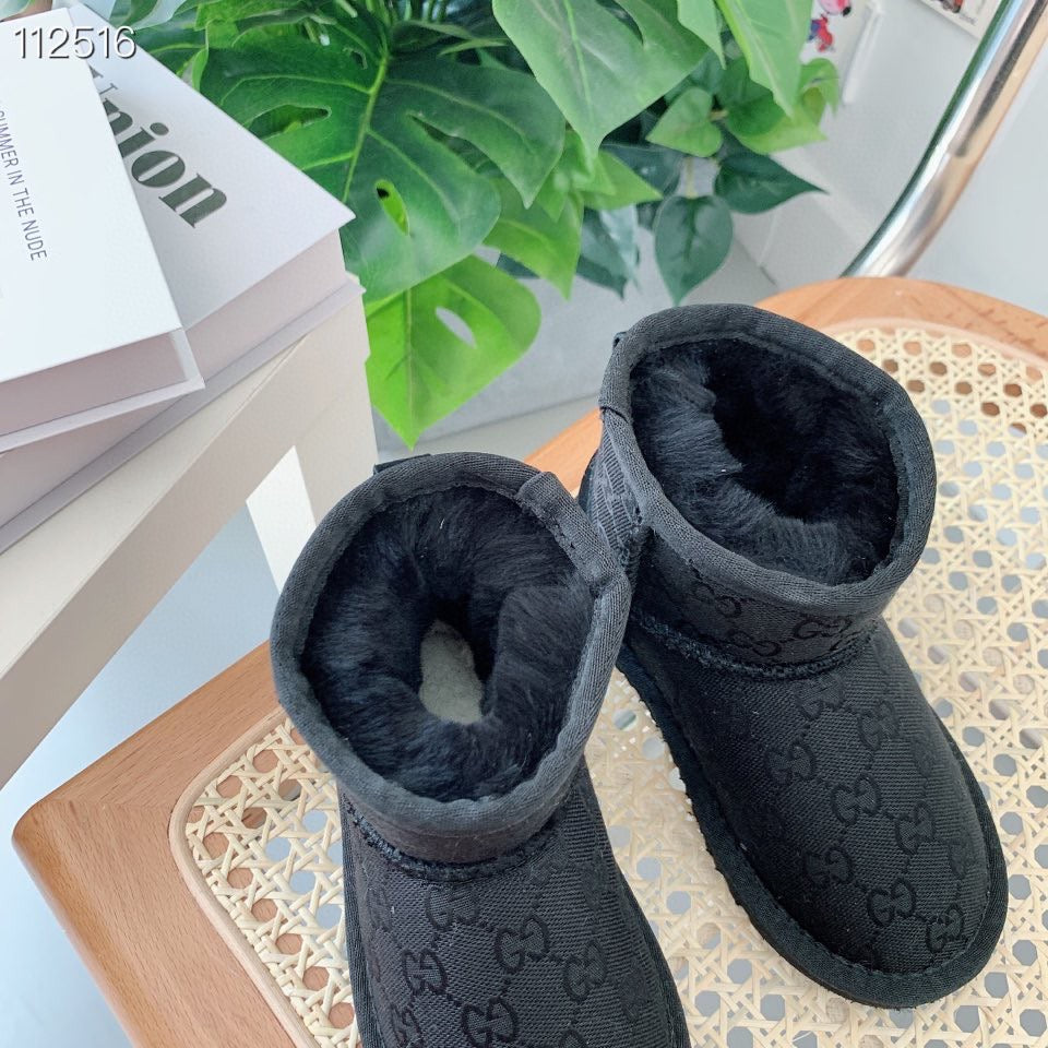 UGG Gucci Double G Logo Joint Model" black"