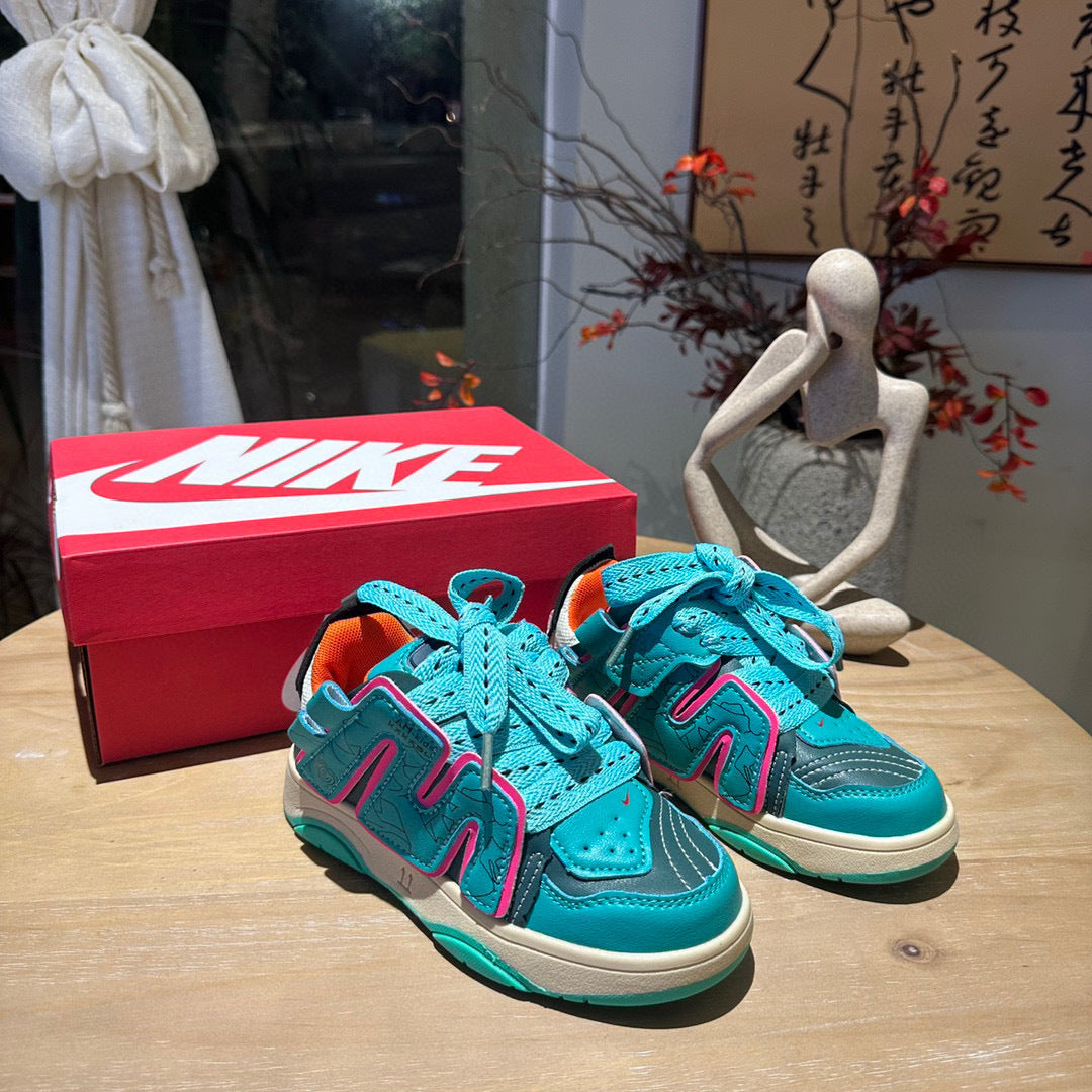 Nike overseas limited edition joint Velcro " Turquoise"