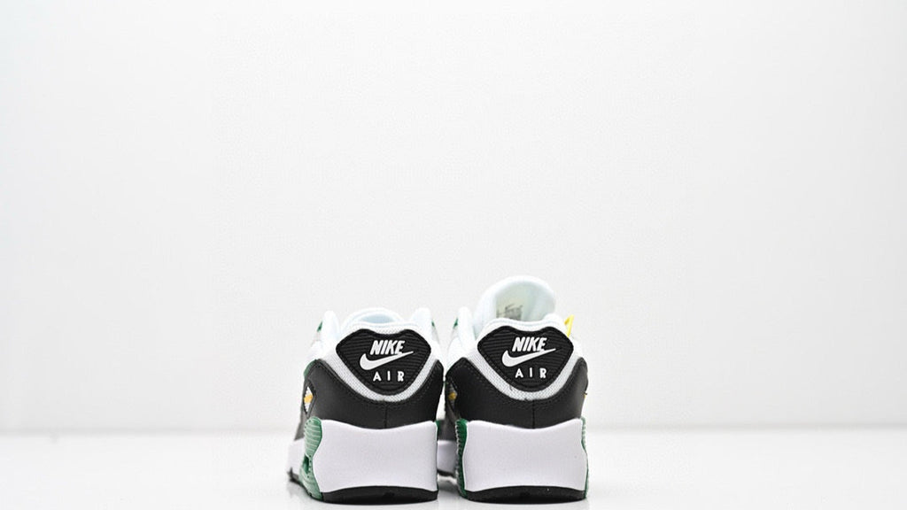 Cushion Children's Shoes " White, & green"