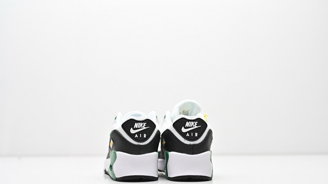 Cushion Children's Shoes " White, & green"