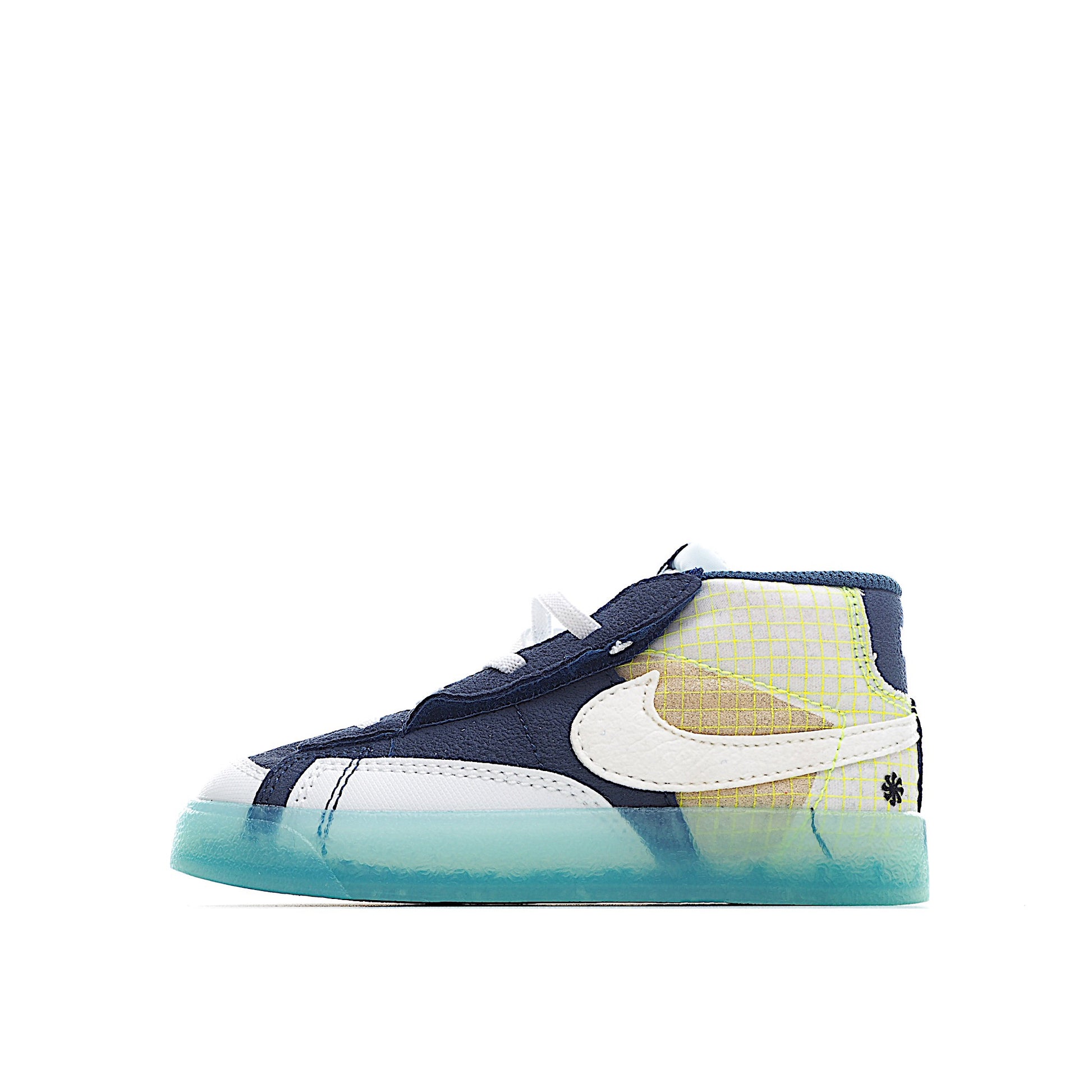 Trail Blazers high-top single dunk" Navy, Blue"