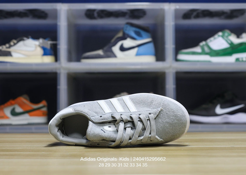 Adidas clover pig leather sneakers "gray"