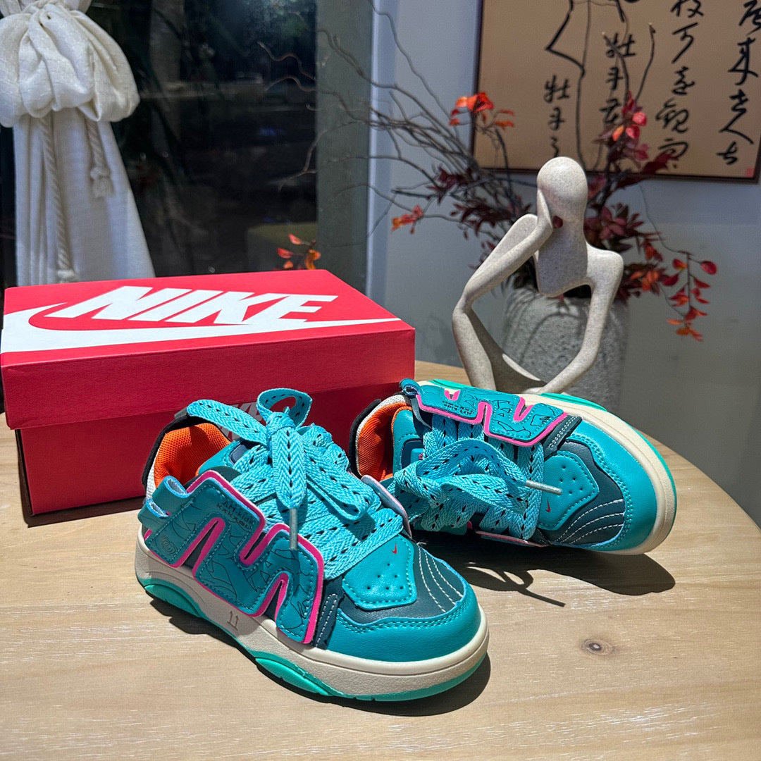 Nike overseas limited edition joint Velcro " Turquoise"