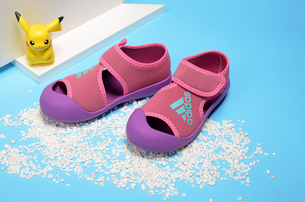 Adidas Baotou Sandals Generation" pink, purple"