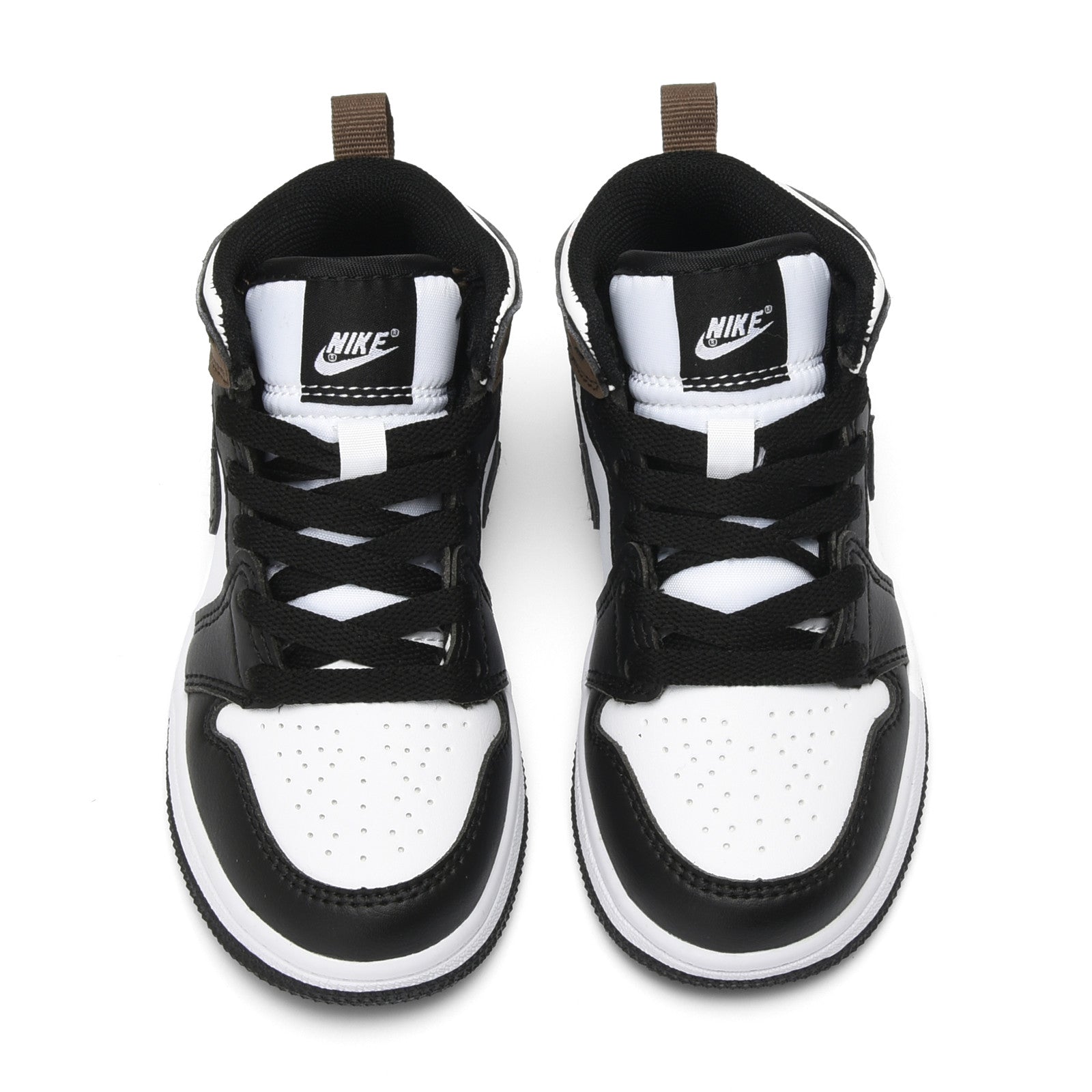 AJ-112" white, black, brown"