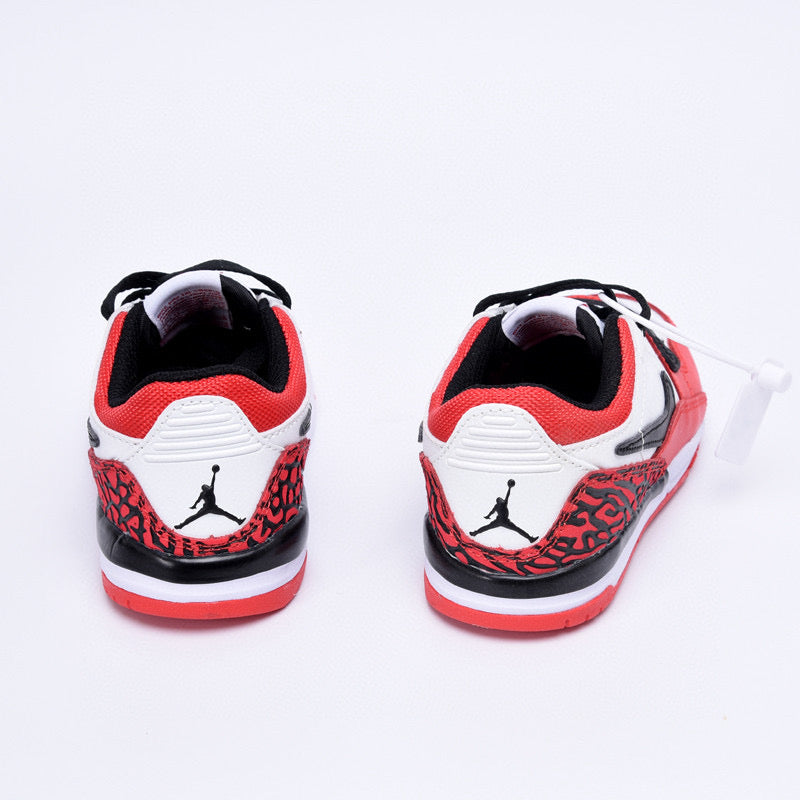 Jordan 312 low-top children's shoes" white, red"