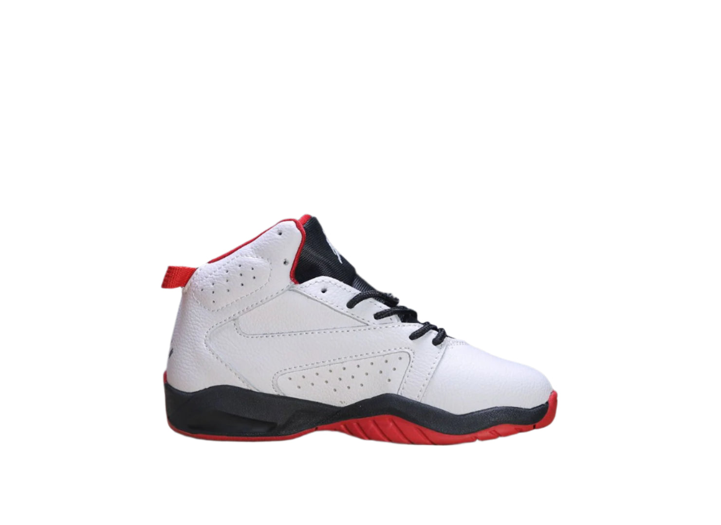 AJ6 children's shoes simple version" black, white, red"