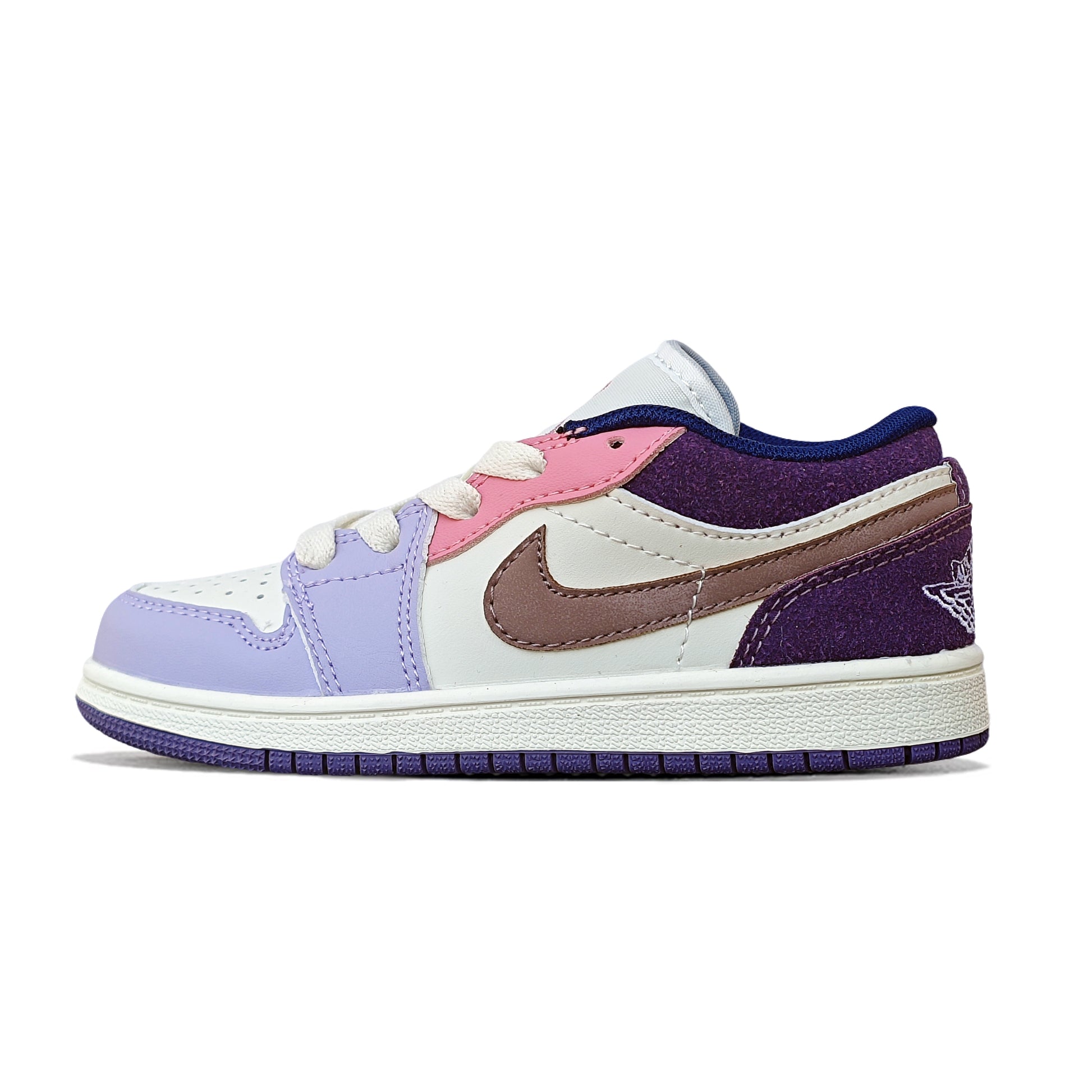 Joe 1 Low Top" purple, brown, pink"