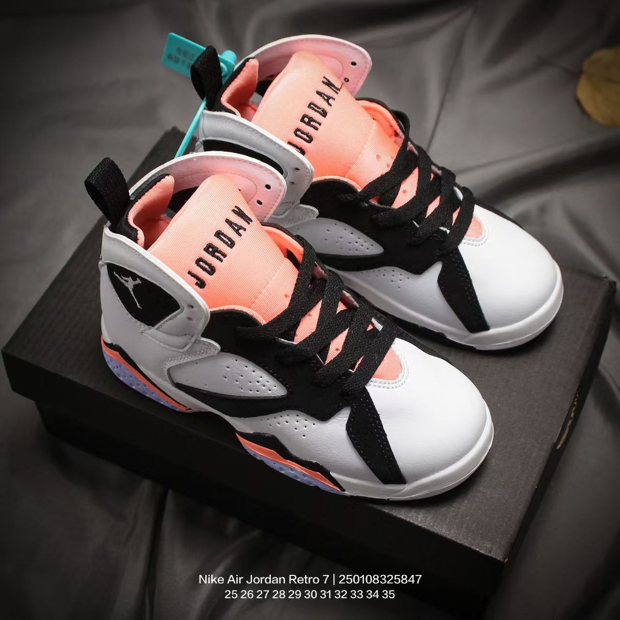 Joe 7 children's shoes" white, Pink"