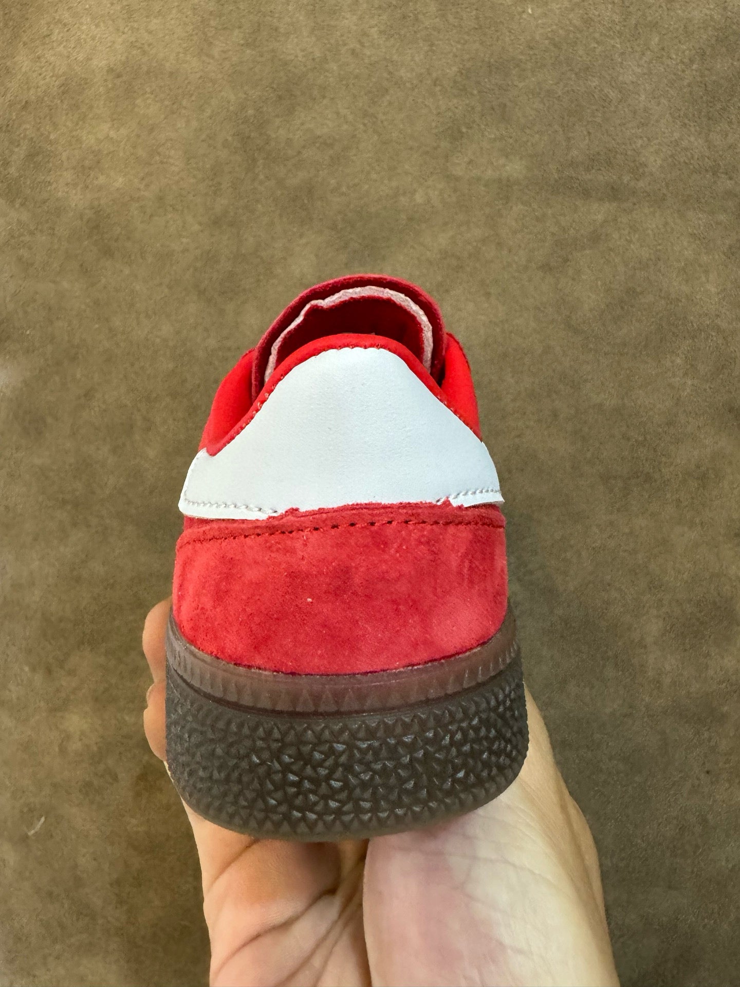 Adidas training 3 generation pig leather children's shoes" red"