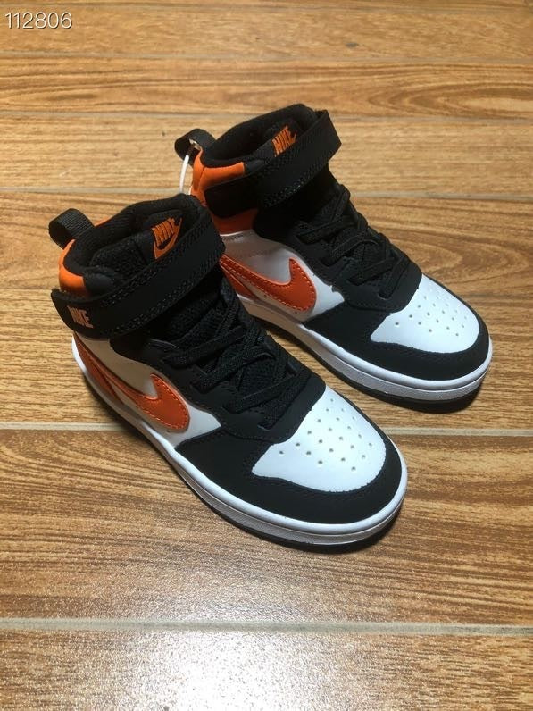 Air Force One mid-section" white, black, orange"
