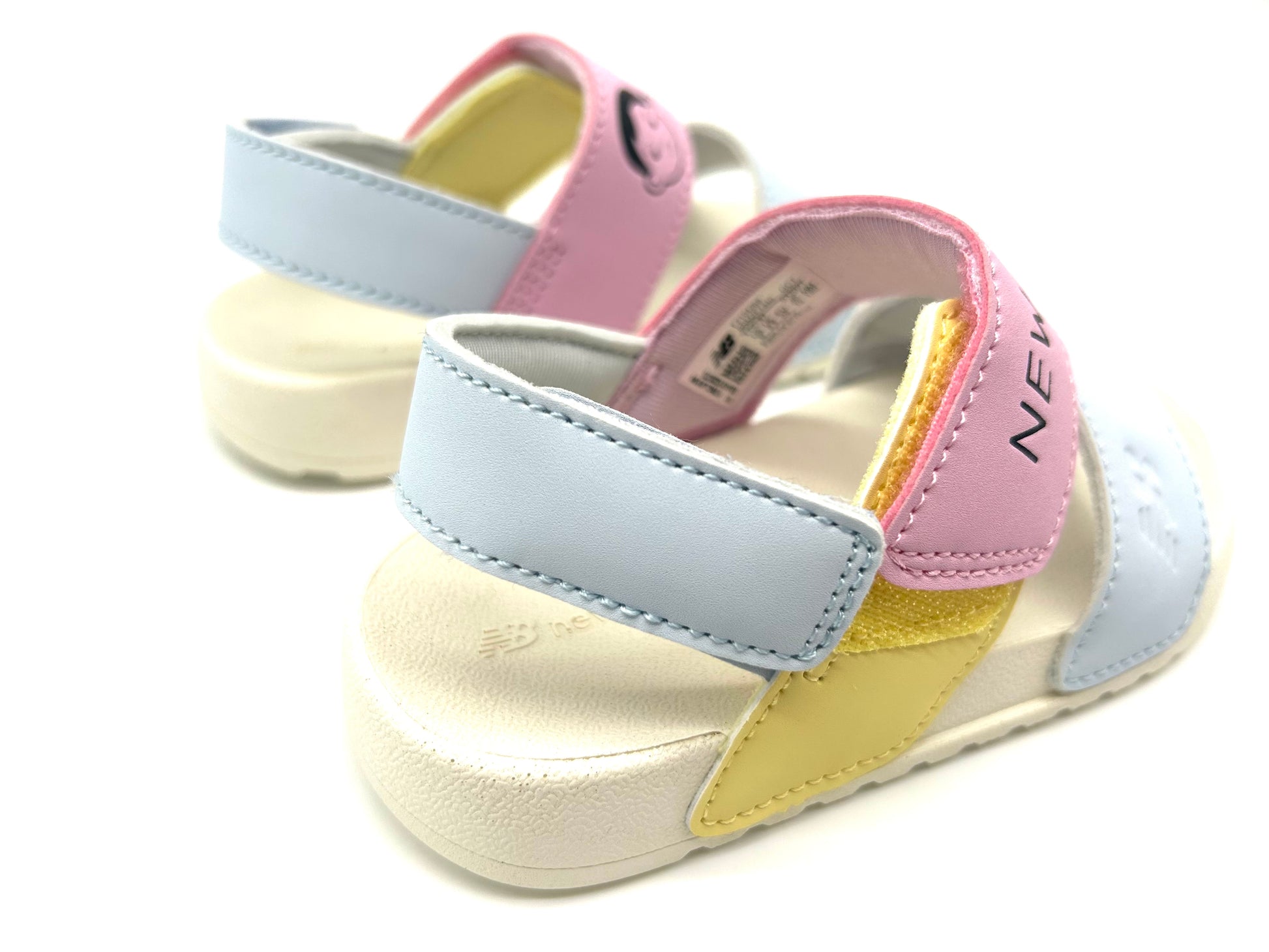 NB open toe sandals "sky blue, pink"