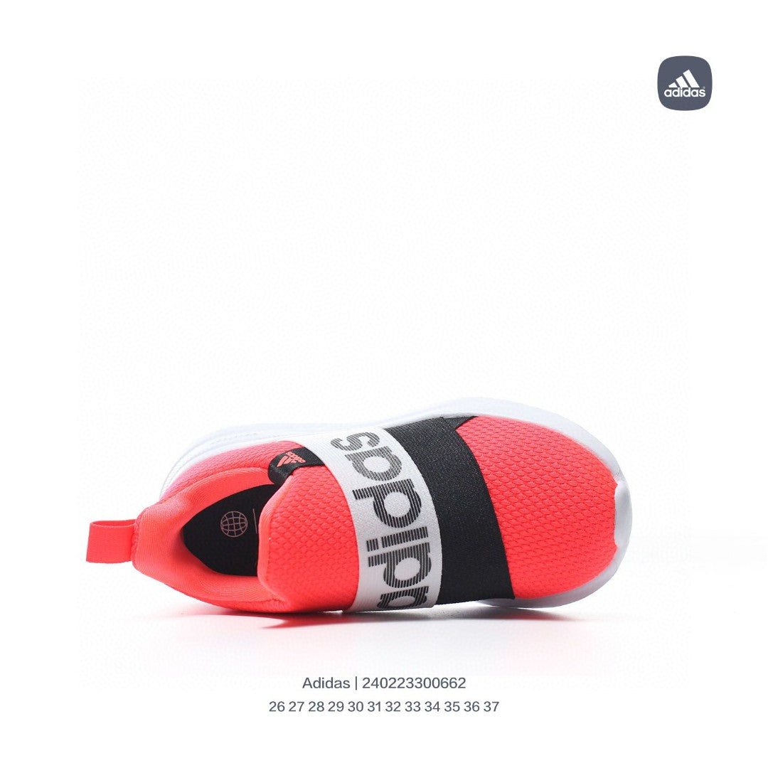 AD Kids' Slip-On Elastic Casual Sneakers" red"