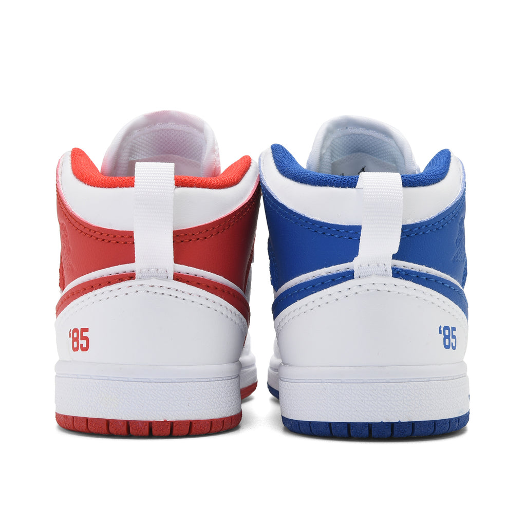 AJ-127" white, red"