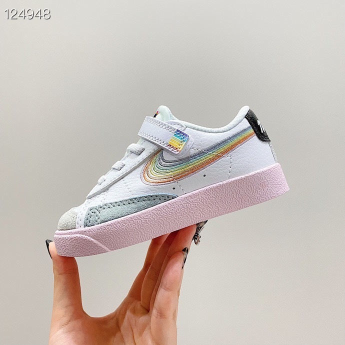 Trail Blazers low-top" white, pink"